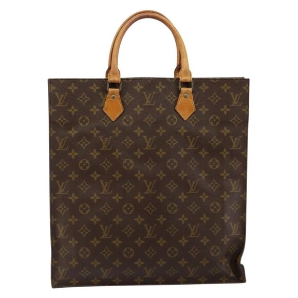 LOUIS VUITTON Monogram Sac Plat Hand Bag - Picture 3 of 16